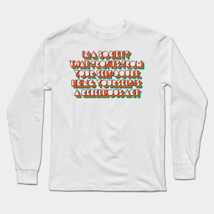 Like Yourself Long Sleeve T-Shirt